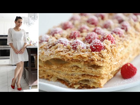 Видео: Быстрый Вкусный Наполеон с Карамельным Коньячным Кремом - Рецепт от Эгине - Heghineh Cooking Show