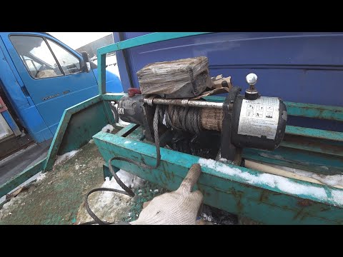 Видео: ЭВАКУАТОР. БЫСТРЫЙ РЕМОНТ ЛЕБЕДКИ Electric winch.