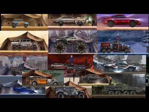 Видео: Zombie Hill Racing //На всех тачках и всех картах  // #12