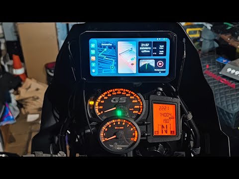 Видео: Достойный Carplay для мотоцикла Ekiy mtc17. Мотокомп.