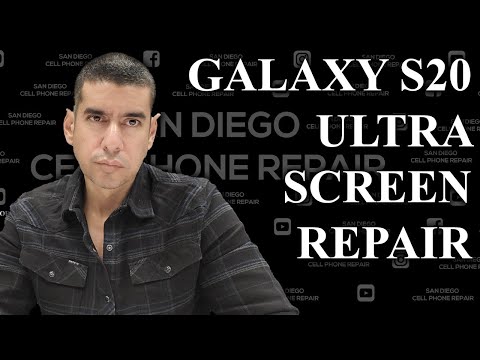 Видео: Замена экрана Samsung Galaxy S20 Ultra | Как отремонтировать