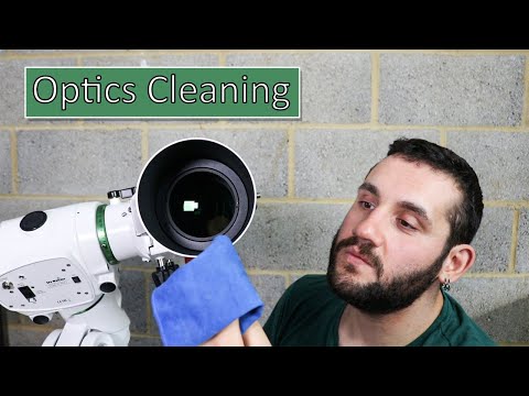 Видео: Как чистить оптику телескопа