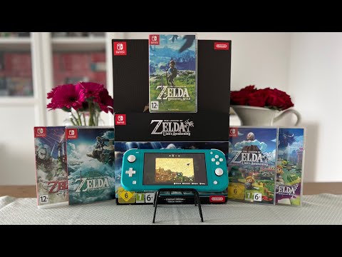 Видео: Моя коллекция игр на Nintendo Switch (10 часть: The Legend of Zelda)