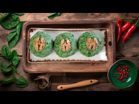 Видео: Пхали из шпината с орехами. Любимый салат из шпината!