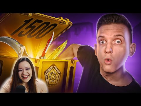 Видео: Открыл 1500 Кейсов в CS:GO / Выпали Перчатки / Выпал Нож / КС ГО - Реакция на Fenya ( Феня )