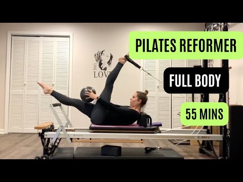 Видео: пилатес реформер тренировка всего тела #73