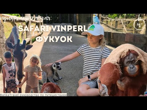 Видео: Vinpearl safari phu quoc Обзор сафари парка на Фукуок Vinwonders