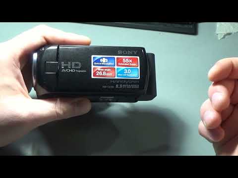 Видео: Видеокамера Sony HDR CX 320E Монтаж видео и работа с камерой