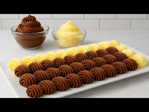 Видео: Идеальный и простой заварной крем😋Ванильный или шоколадный??