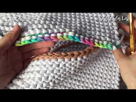 Видео: ❗️❗️❗️IKEA ОТДЫХАЕТ ❗️❗️❗️Корзина из трикотажной пряжи. Вязание спицами