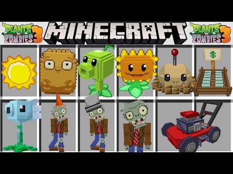 Видео: МОД НА ЗОМБИ ПРОТИВ РАСТЕНИЯ МАЙНКРАФТ ! PLANTS VS ZOMBIES ADDON MOD in Minecraft PE