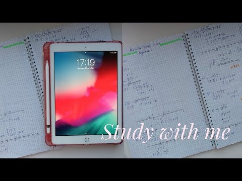 Видео: Study with me / Домашняя работа / мотивация на учебу