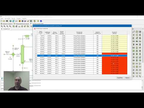 Видео: Расчет диаметра колонны с кольцами Рашига