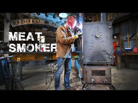 Видео: Коптильня для мяса – вертикальная, с электронным управлением