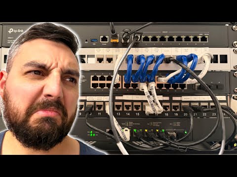 Видео: Организация моей уродливой сетевой стойки