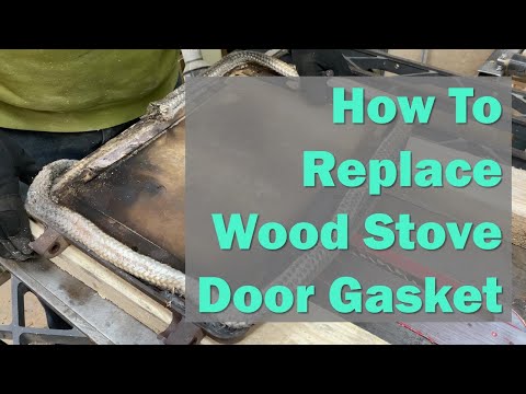 Видео: Инструкция по замене уплотнителя дверцы дровяной печи.