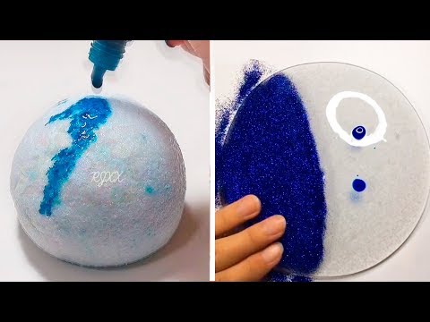 Видео: Расслабляющее Slime ASMR видео #71