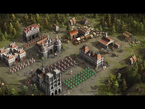 Видео: Казаки 3 / Cossacks 3 Рейтинг Франция против крепости
