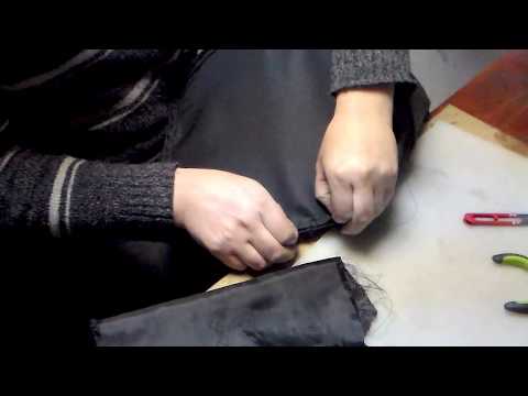 Видео: Замена подклада на дорожной сумке