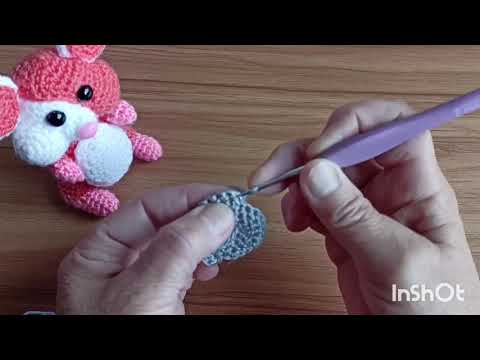 Видео: Хомочка  Вяжем игрушку хомячка ч.  3.