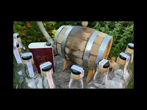 Видео: SCOTCH WHISKY. МОИ ЭКСПЕРЕМЕНТЫ С ВЫДЕРЖКОЙ ВИСКИ В БОЧКЕ ОБЬЁМОМ 5 Л. ДЕГУСТАЦИЯ BUNNAHABHAIN.