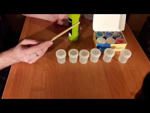 Видео: Аэрограф #4 Разводим и фильтруем краску