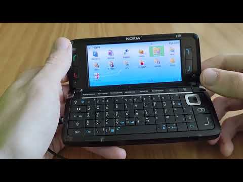 Видео: Nokia E90. Смартфон-ноутбук из 2007
