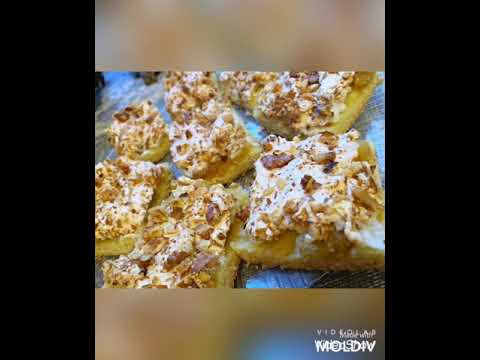 Видео: Лимонное печенье с безе, изюмом и орехами!