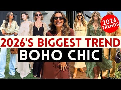 Видео: 🔴БОХО-ШИК! ГЛАВНЫЙ МОДНЫЙ ТРЕНД 2026 ГОДА, КОТОРЫЙ НЕЛЬЗЯ ПРОПУСТИТЬ! | Mia Moda