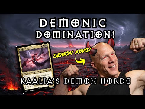 Видео: Этот командир жульничает с демонами и быстро заканчивает игру | Kaalia EDH Deck Tech