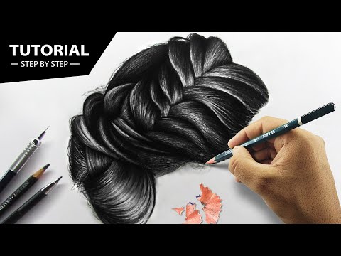 Видео: Как мне так ЛЕГКО рисовать волосы?