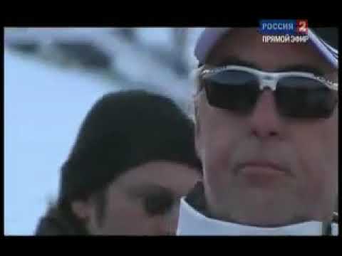 Видео: биатлон кубок мира 2009-2010 4 этап Оберхоф эстафета женщины