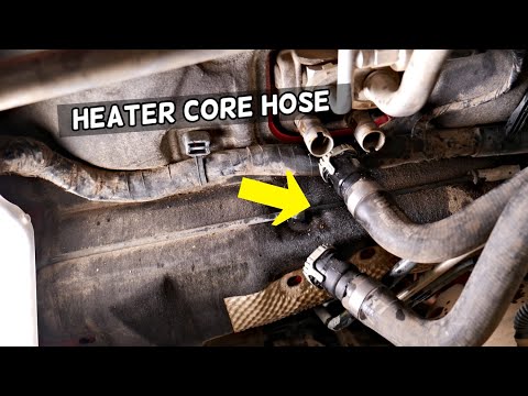Видео: Отсоединение шланга радиатора отопителя Ford Focus. Как снять шланг радиатора отопителя