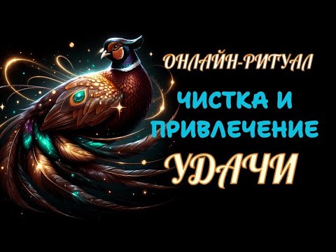 Видео: 🔥ЧИСТКА СФЕРЫ УДАЧИ "ФАЗАН". ОНЛАЙН-РИТУАЛ 🔥