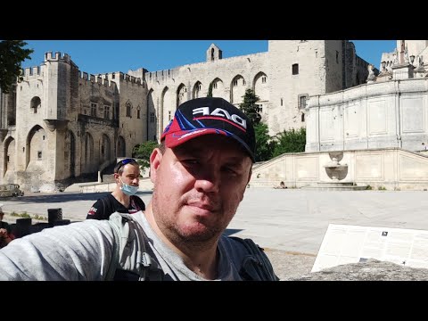 Видео: Ну и жара! Авиньон, выходные, самокат! Рубрика экскурсия по городу.