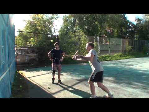 Видео: Теннис. Удары с лета. Часть 4.