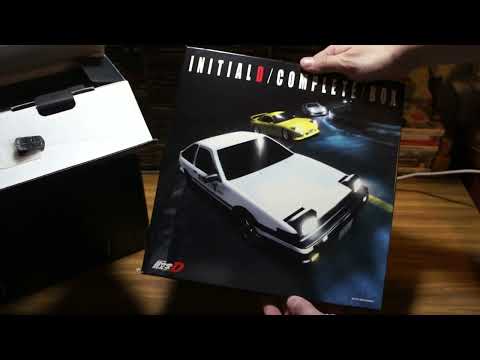 Видео: Initial D Complete Box (7ти дисковое издание на Laserdisc)