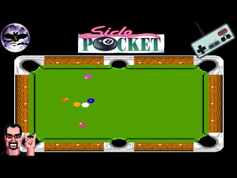 Видео: Side Pocket прохождение | Игра (Dendy, Nes, Famicom, 8 bit) Стрим rus