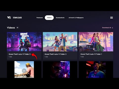 Видео: Третий трейлер GTA 6 загружен на YouTube... Rockstar Games внесли некоторые новые изменения!