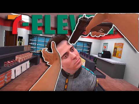 Видео: ОГРАБЛЕНИЕ 7-Eleven — ЭТО БЕЗУМИЕ!!! [Bonelab VR]