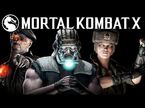 Видео: Mortal Kombat X -  Kold War. Обзор Новых Скинов!