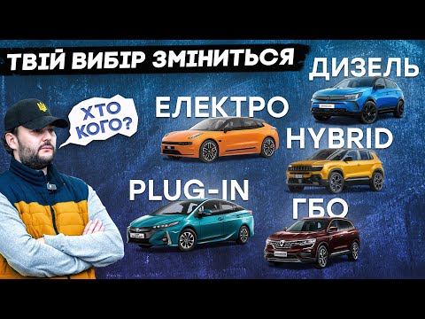 Видео: Гібрид, дизель, газ чи електромобіль? Витрати ТОП авто: Tesla, VW, Toyota, Jeep, Opel, Hyundai, BYD.