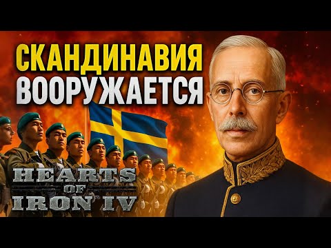 Видео: СКАНДИНАВСКАЯ СИЛА ПРОБУЖДАЕТСЯ В ИГРЕ HEARTS OF IRON 4