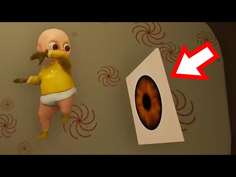 Видео: ЛЫСЫЙ УБЕГАЕТ ОТ СТРАШНЫХ ГЛАЗ ?! ИГРА The Baby In Yellow