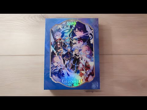 Видео: РАСПАКОВКА коллекционных карт по игре Genshin Impact ✨3 часть✨