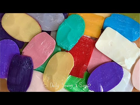 Видео: Breaking dry soap plates.Soap cutting. Soap ASMR. мыло АСМР. Satisfying video /22/