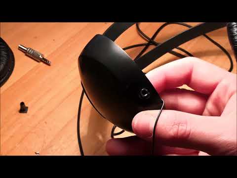 Видео: Замена провода и модернизация наушников SHP1900 Philips