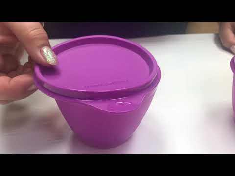 Видео: Чаши классика Tupperware
