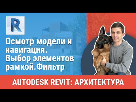 Видео: [Урок Revit АР] Выбор элементов рамкой. Фильтр