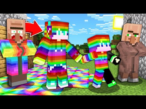 Видео: Мы стали РАДУЖНЫМИ в Майнкрафте ! Вова и Витя 😱😱😱 ТРОЛЛИНГ